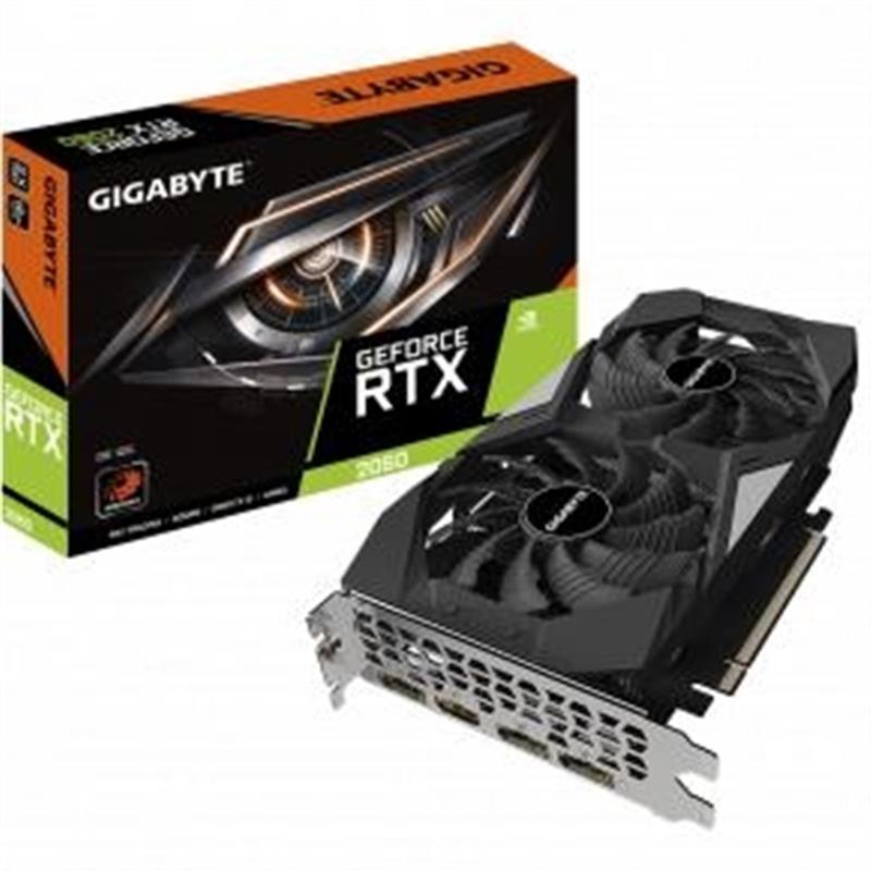 Gigabyte GV-N2060D6-12GD Rev1 0 Nvidia GeForce RTX 2060 PCIe3 0 12 GB GDDR6 192 bit