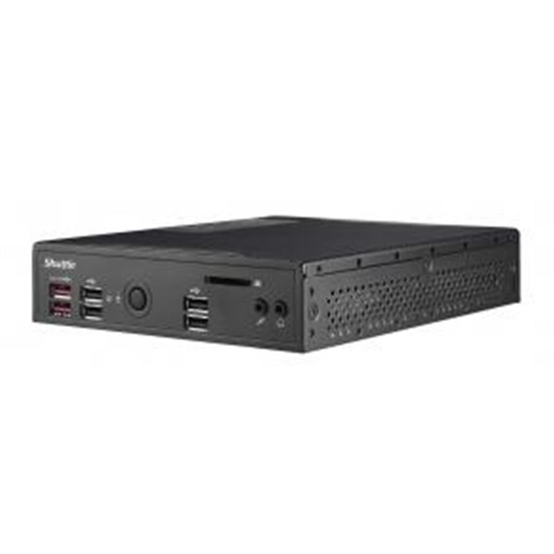 Shuttle XP? slim DS20U7 1,3L maat pc Zwart Intel SoC i7-10510U 1,8 GHz