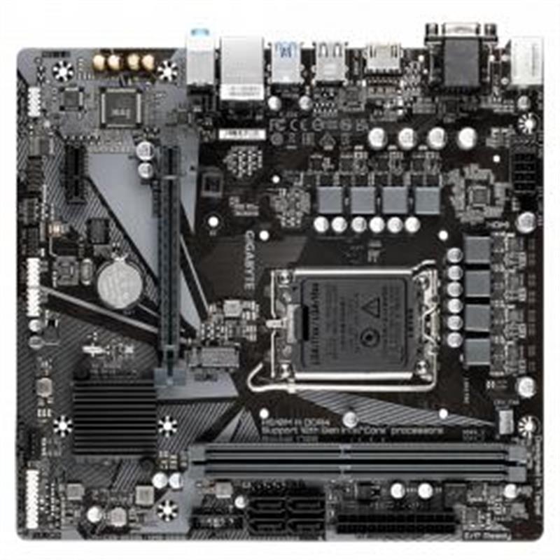 Gigabyte H610M H DDR4 moederbord Intel H610 Express LGA 1700 micro ATX