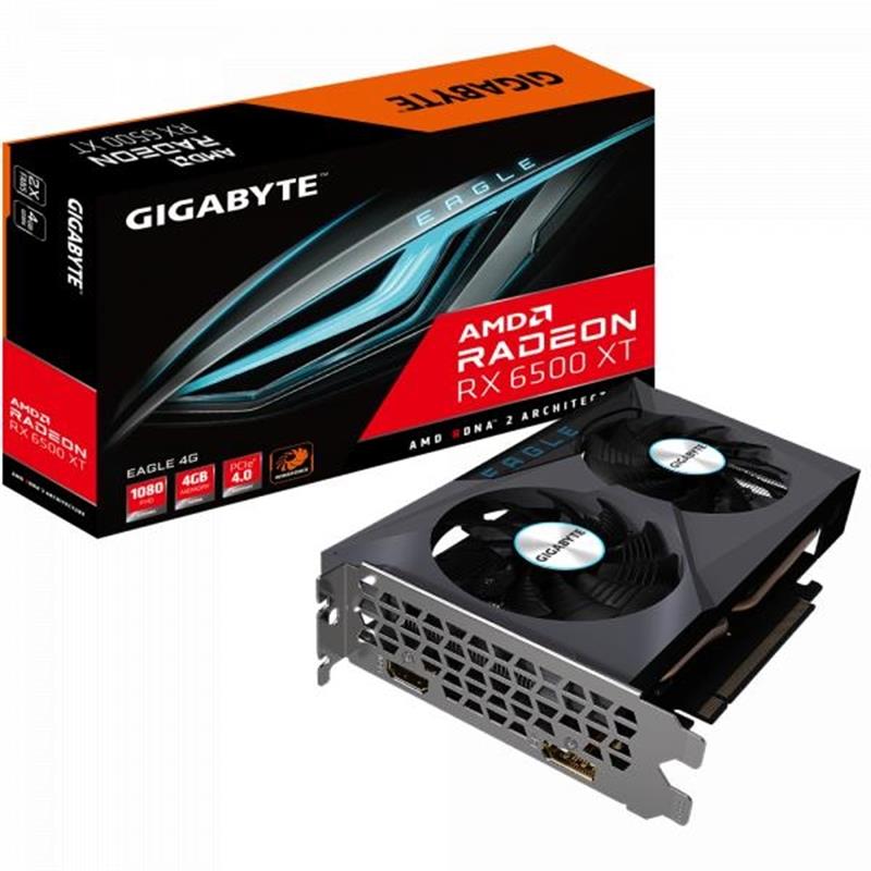 Gigabyte Radeon RX 6500 XT EAGLE 4G AMD 4 GB GDDR6