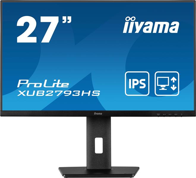 iiyama ProLite XUB2793HS-B5 LED display 68,6 cm (27"") 1920 x 1080 Pixels Full HD Zwart