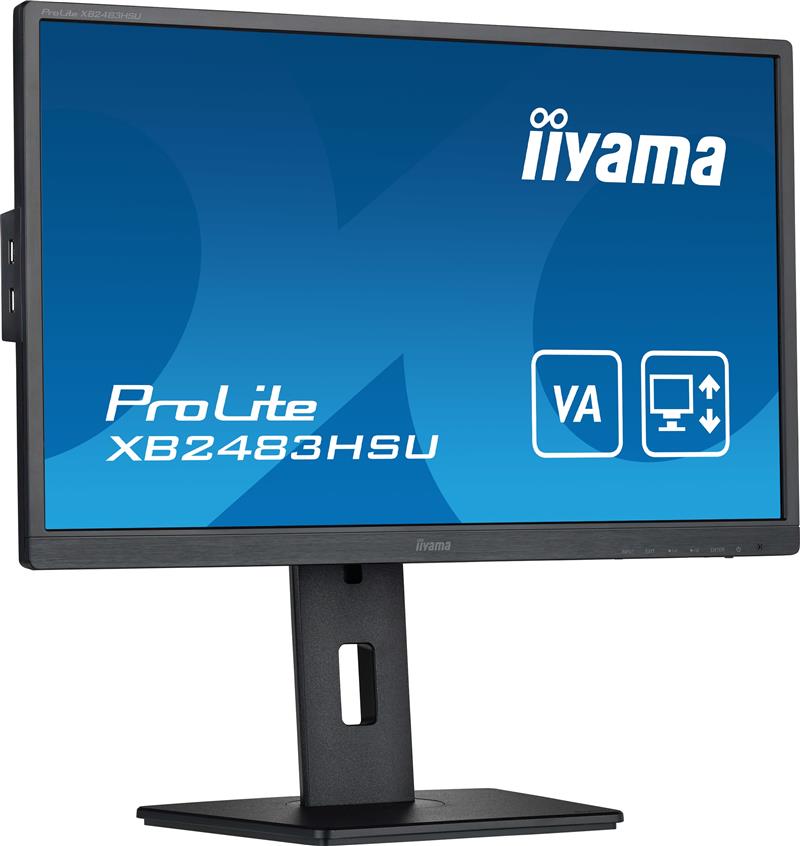 iiyama ProLite XB2483HSU-B5 LED display 60,5 cm (23.8"") 1920 x 1080 Pixels Full HD Zwart