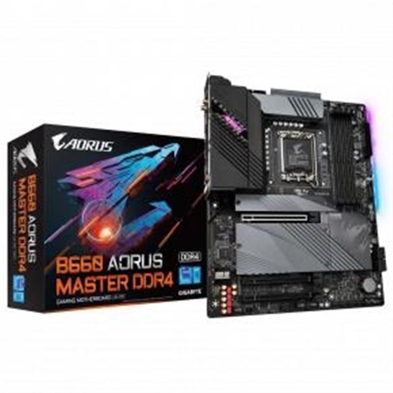 Gigabyte B660 AORUS MASTER DDR4 moederbord Intel B660 LGA 1700 ATX