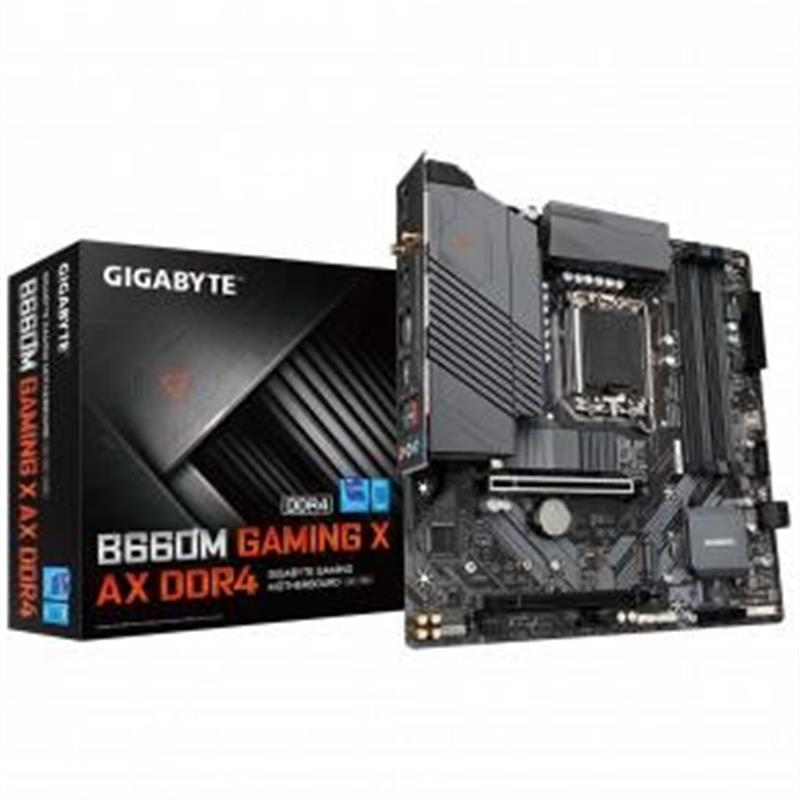 Gigabyte B660M GAMING X AX DDR4 Intel B660 LGA 1700 micro ATX