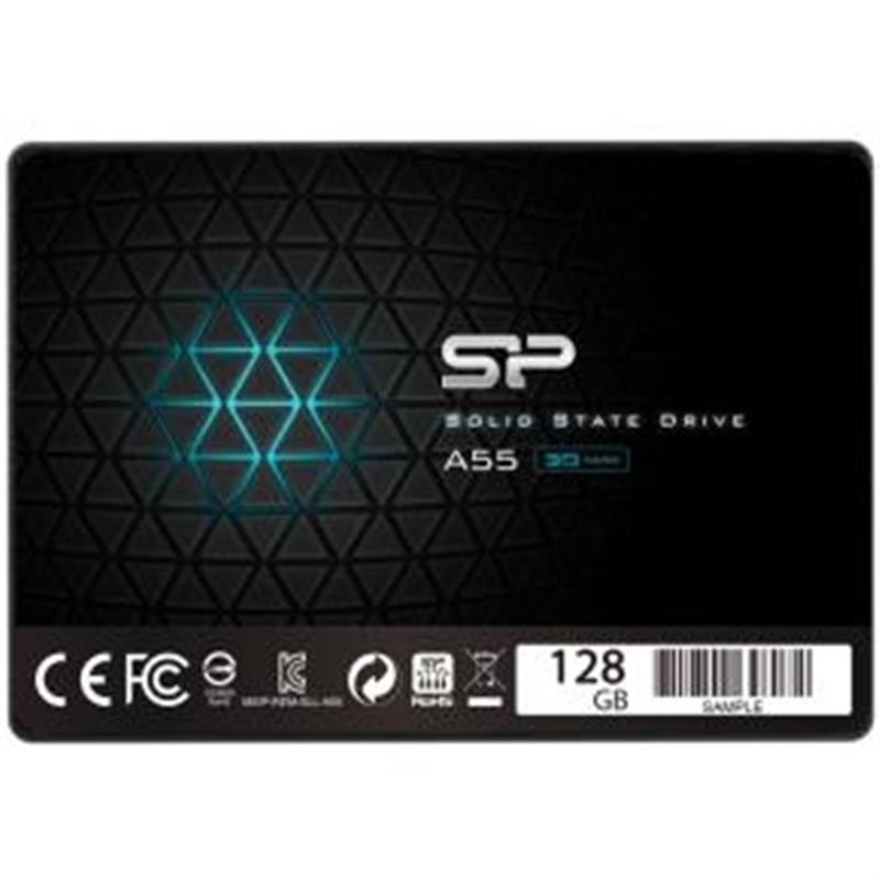 Silicon Power Ace A55 128GB 3D NAND SSD , max R/W 560/530 MB/s