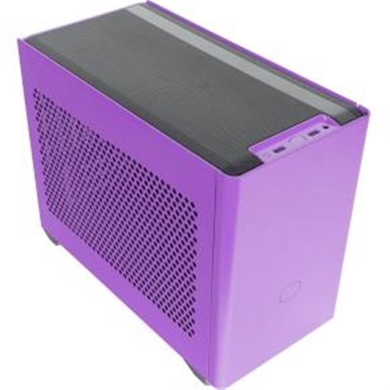 Cooler Master MasterBox NR200P Purple Mini ITX 18 25L USB 3 2 Gen 1 2x 120mm
