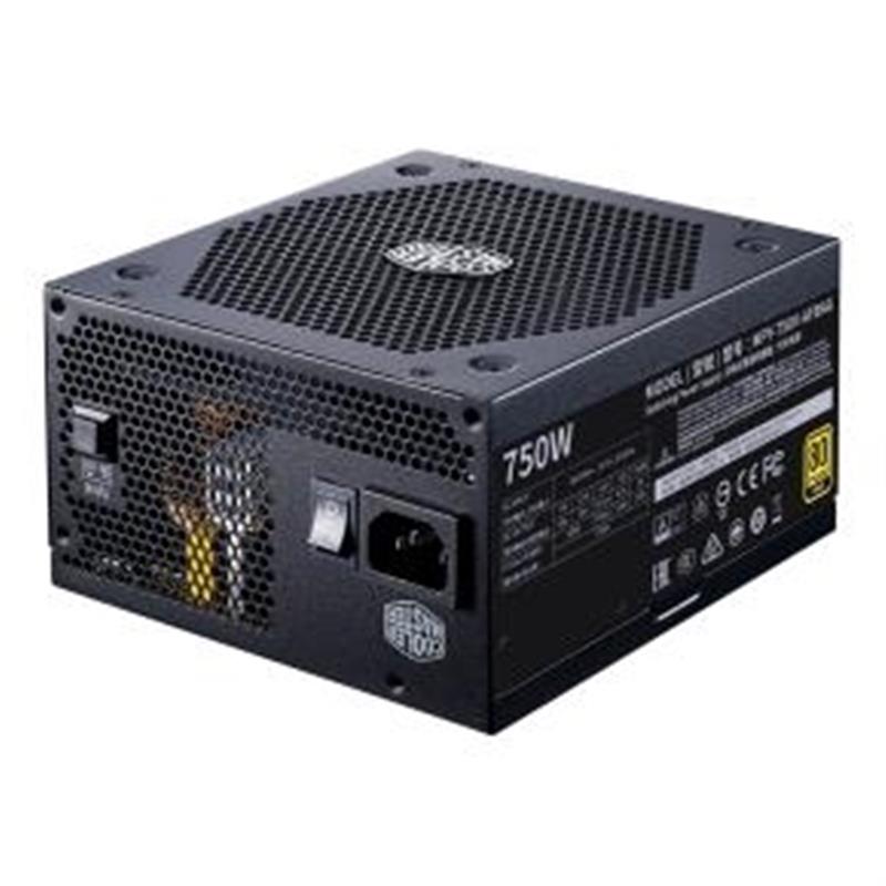 Cooler Master V750 Gold-v2 PSU ATX 750W Modular 90% silent 135mm Black