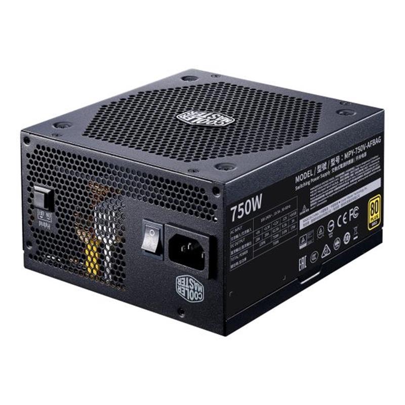 Cooler Master V750 Gold-v2 PSU ATX 750W Modular 90% silent 135mm Black