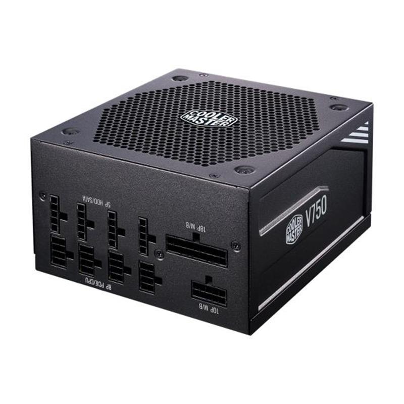 Cooler Master V750 Gold-v2 PSU ATX 750W Modular 90% silent 135mm Black