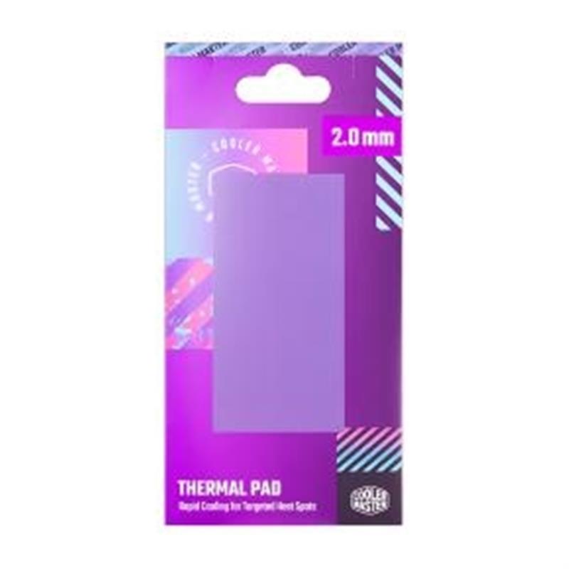 Cooler Master Thermal pad 2 0mm 13 3 W m K 95 x 45 mm purple