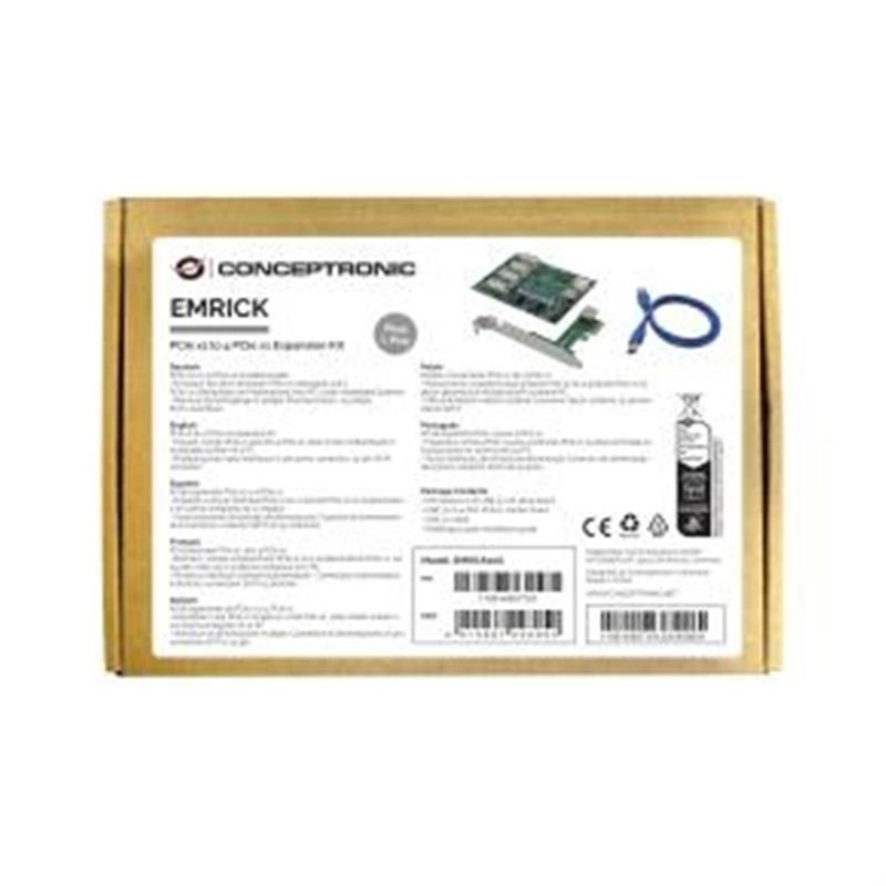 Conceptronic EMRICK10G interfacekaart/-adapter Intern PCIe