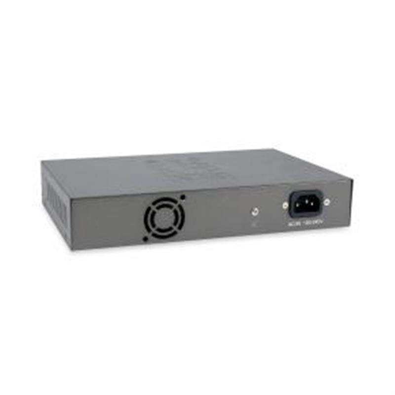 LevelOne GEP-1221 netwerk-switch Unmanaged Gigabit Ethernet (10/100/1000) Power over Ethernet (PoE) Zwart