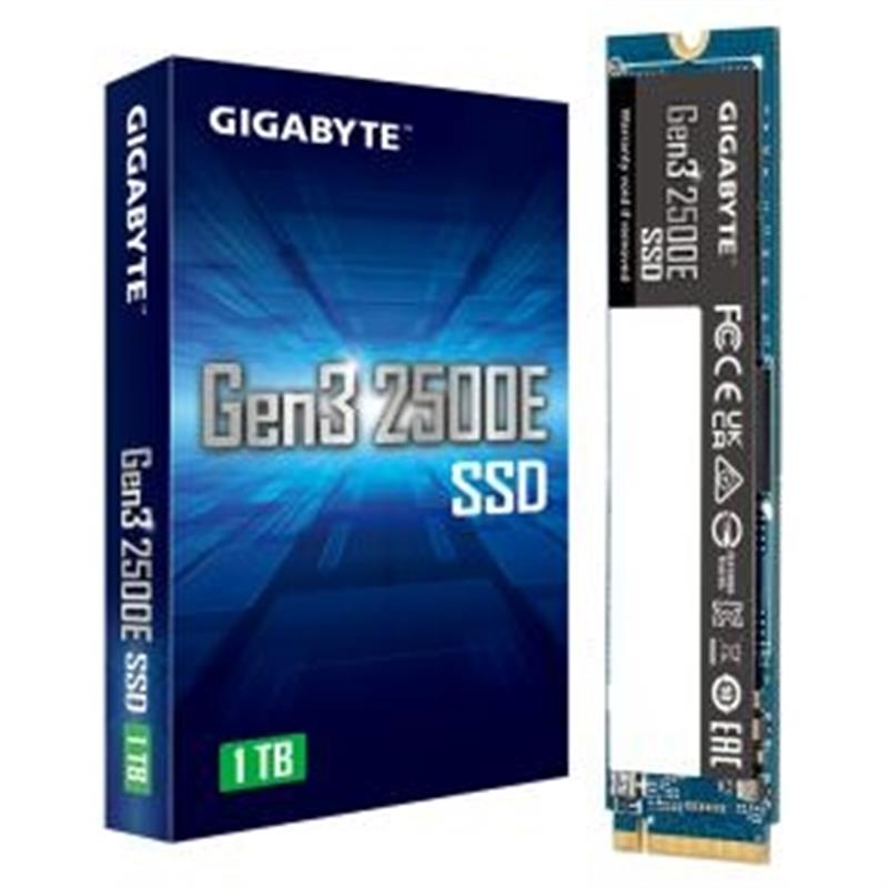 Gigabyte Gen3 2500E SSD 1 TB 1000 GB M 2 2400 MB s