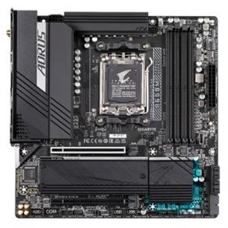 Gigabyte mATX AMD B650 Socket AM5 Ryzen tm DDR5-SDRAM 128 GB