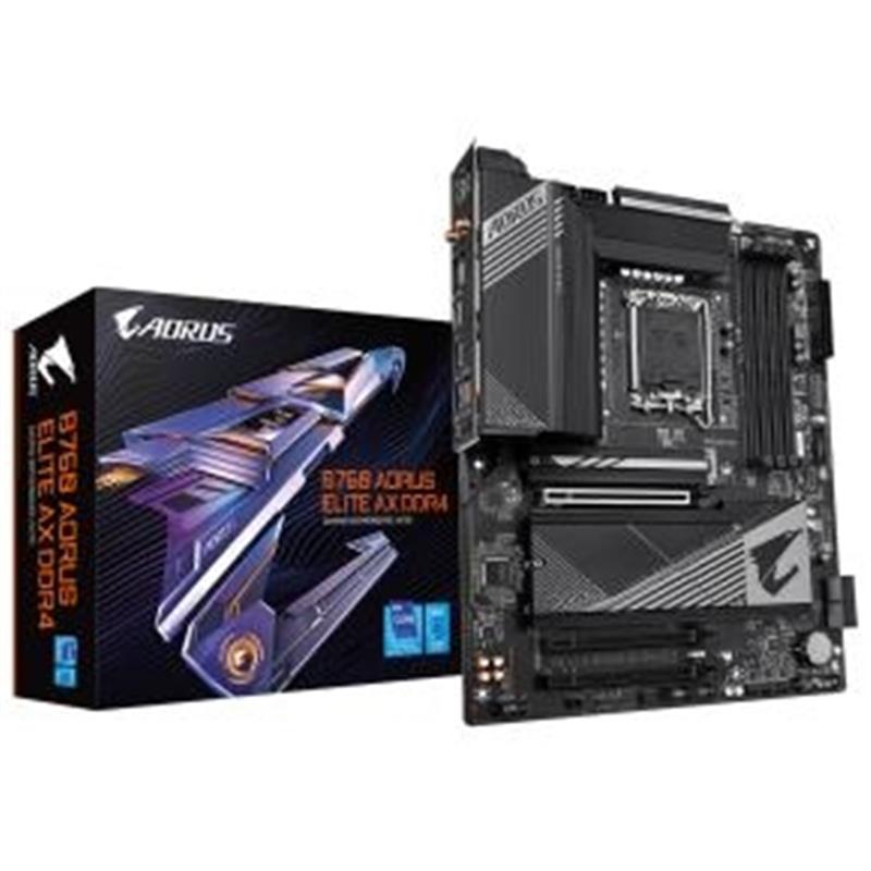 Gigabyte B760 AORUS ELITE AX DDR4 (rev. 1.0) Intel B760 Express LGA 1700 ATX