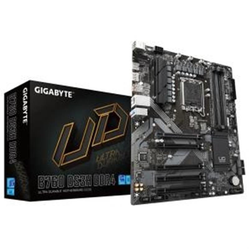 Gigabyte B760 DS3H moederbord Intel B760 Express LGA 1700 ATX