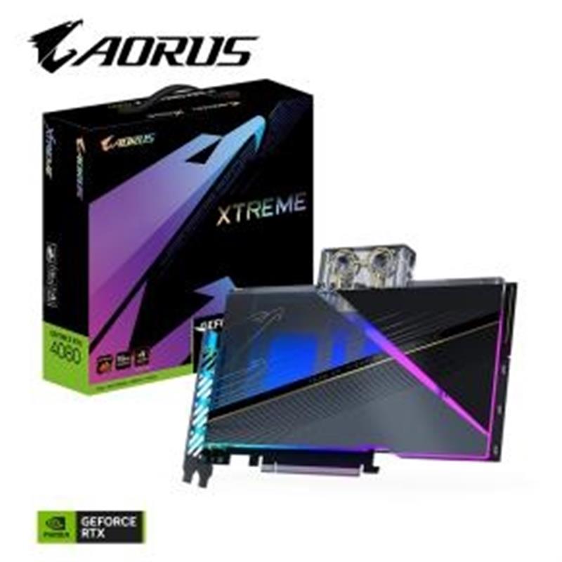 GIGA VGA 16GB RTX4080 XTREME WATERFORCE 3xDP/3xHDMI AORUS GeForce RTX 4080 16GB XTREME WATERFORCE