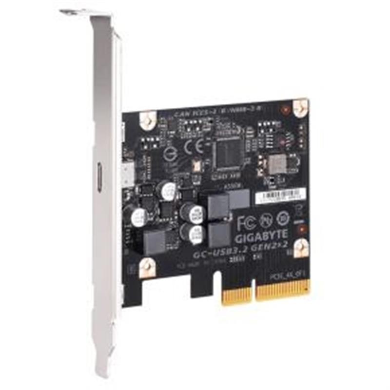 Gigabyte PCIe USB 3 2 Gen 2 3 1 Gen 2 Black Metallic PC