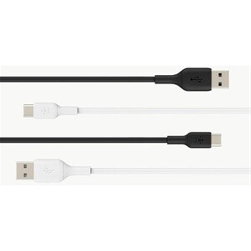 Belkin CAB001BT3MBK USB-kabel 3 m USB A USB C Zwart