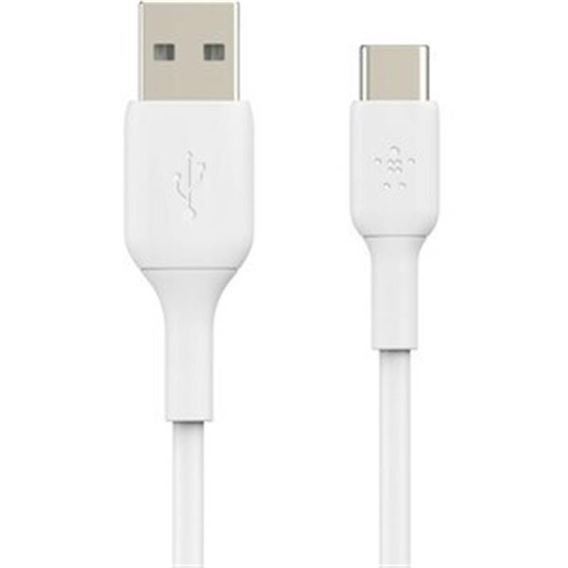 Belkin CAB001BT3MWH USB-kabel 3 m USB A USB C Wit