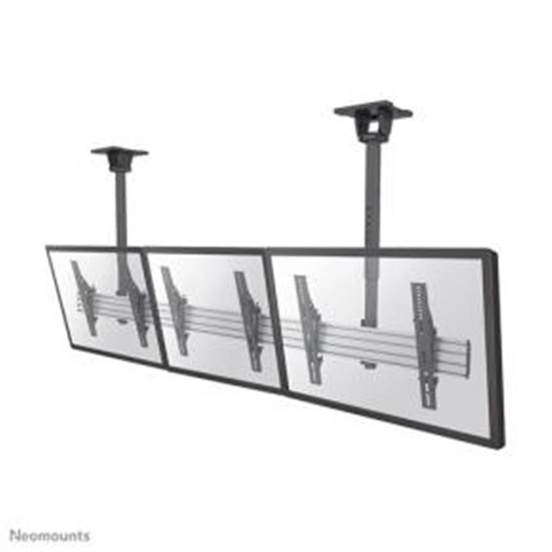 Neomounts by newstar Neomounts Pro Flat Screen Menu Board Ceiling Mount 3x 55 65