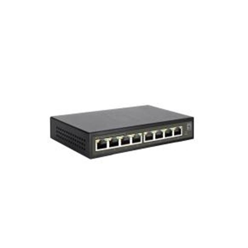 LevelOne GES-2108 netwerk-switch Managed L2 Gigabit Ethernet (10/100/1000) Zwart