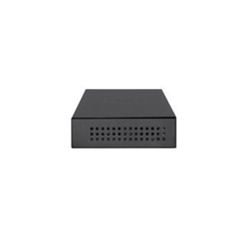 LevelOne GES-2108P netwerk-switch Managed L2 Gigabit Ethernet (10/100/1000) Power over Ethernet (PoE) Zwart