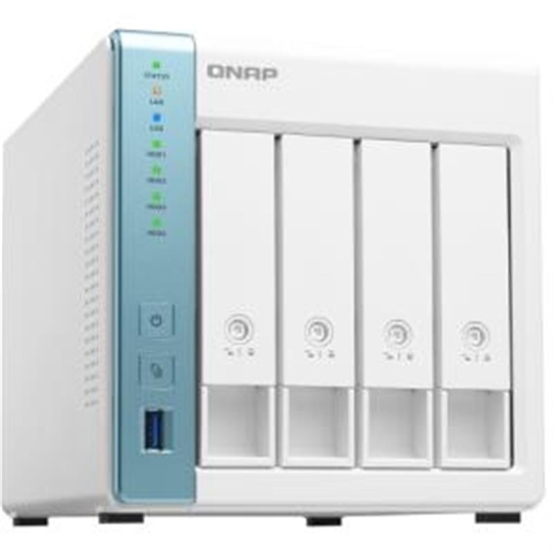 QNAP TS-431K data-opslag-server NAS Tower Ethernet LAN Wit Alpine AL-214