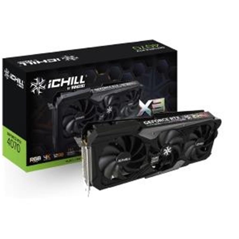 INNO3D GeForce RTX 4070 iChill X3 12GB GDDR6X 192-bit 2535 21Gbps