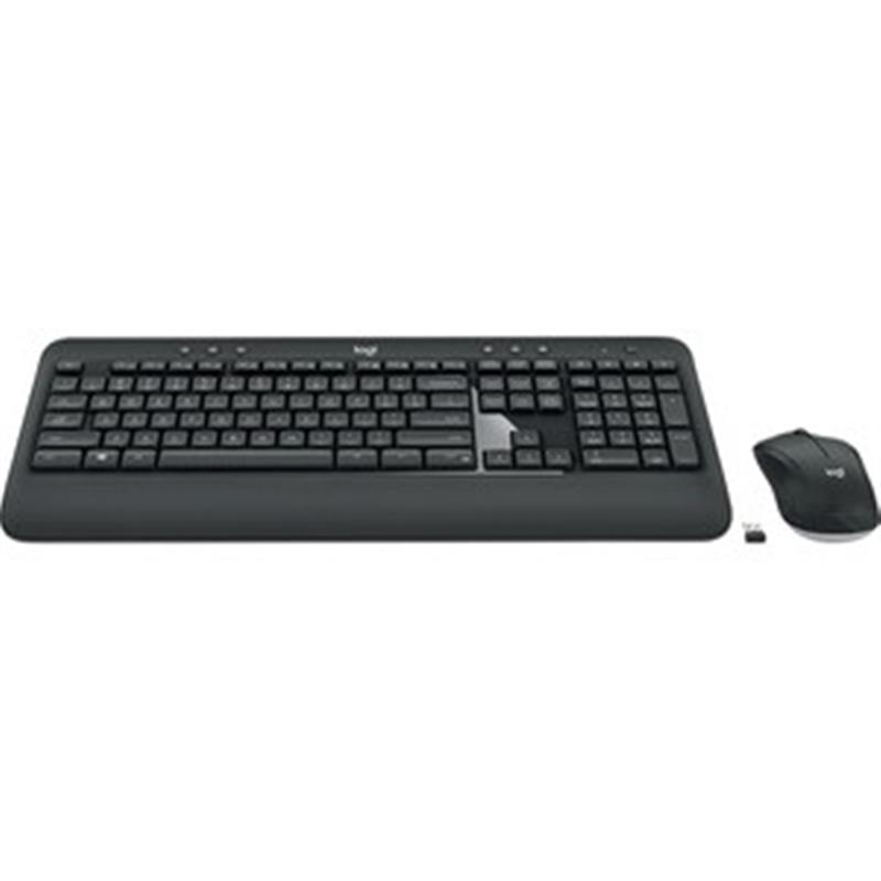 Logitech Advanced MK540 toetsenbord Inclusief muis RF Draadloos QWERTZ Slovaaks Zwart, Wit