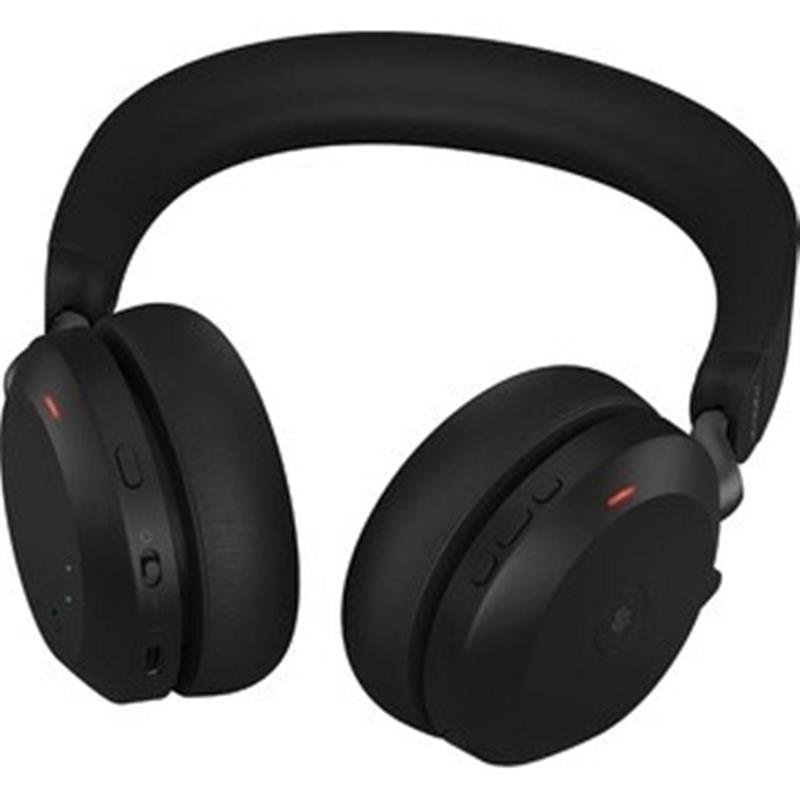 Jabra Evolve2 75 Headset Draadloos Hoofdband Kantoor/callcenter Bluetooth Zwart