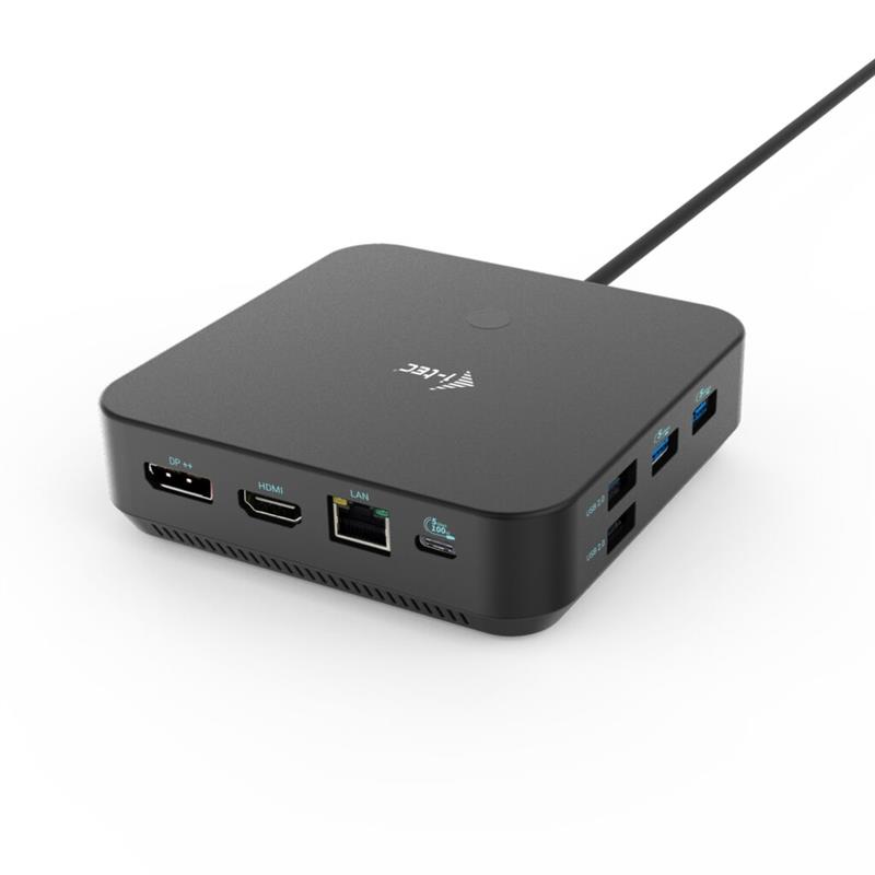 i-tec USB-C HDMI Dual DP Docking Station with Power Delivery 100 W