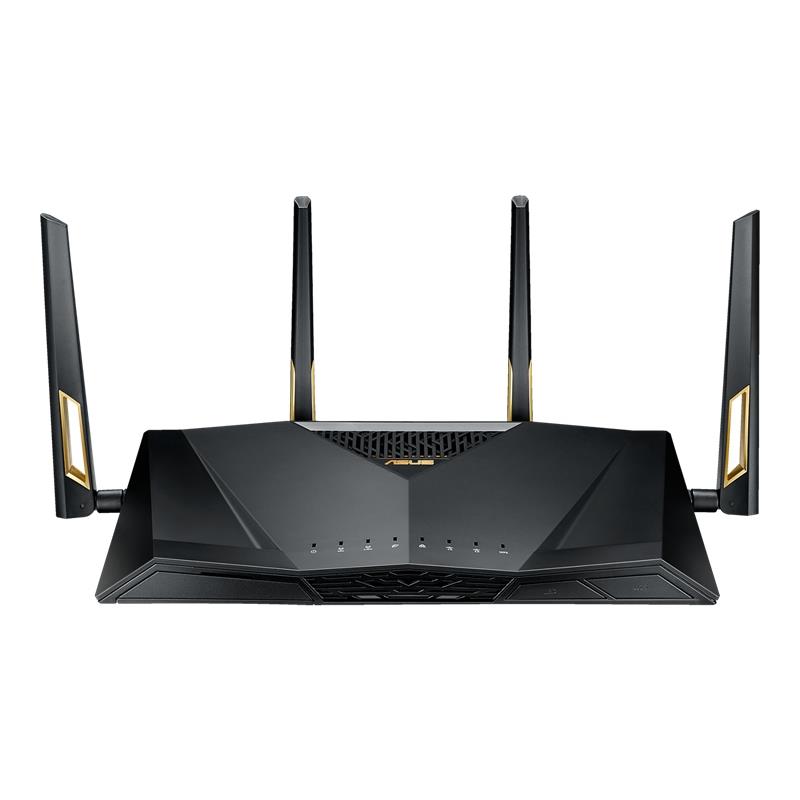 ASUS RT-AX88U draadloze router Gigabit Ethernet Dual-band (2.4 GHz / 5 GHz) 4G Zwart