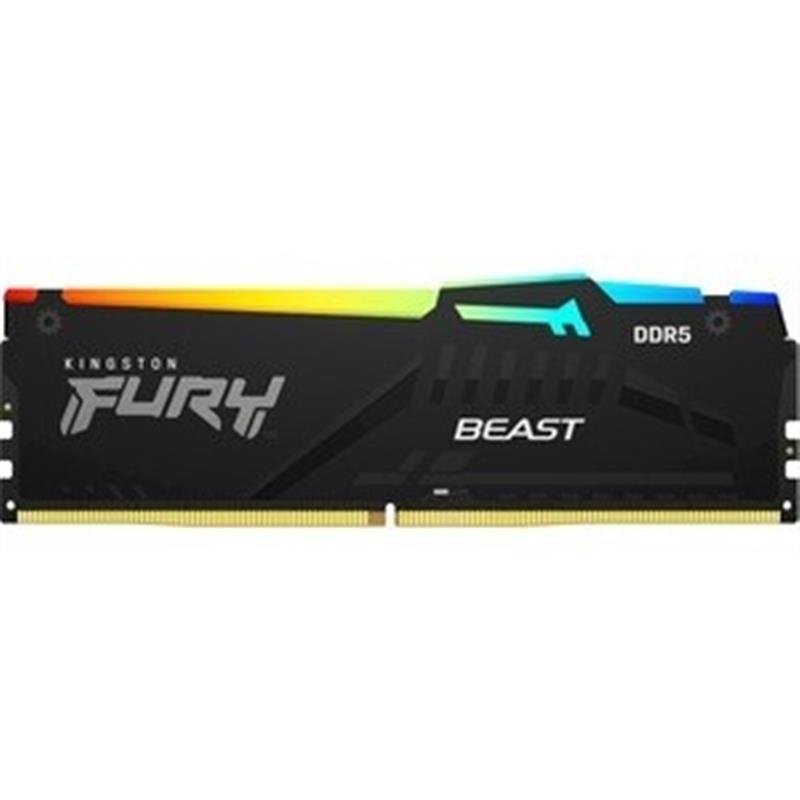 16GB 4800MTs DDR5 DIMM K2 FURY Beast RGB