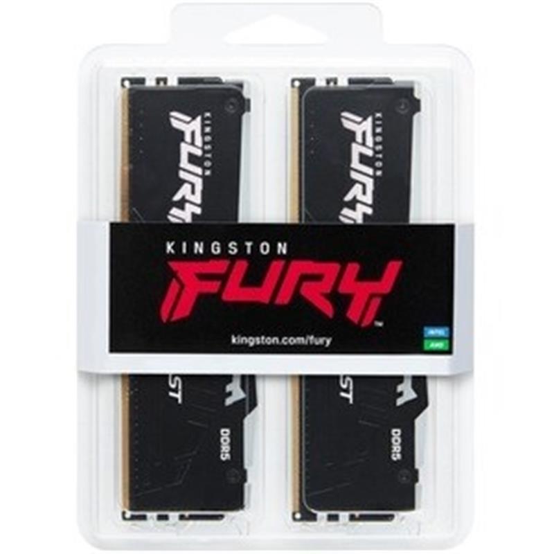 16GB 6000MTs DDR5 DIMM K2 FURY Beast RGB