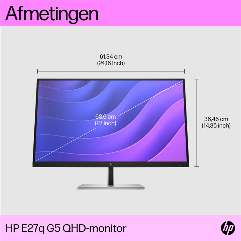 HP E27q G5 27i QHD Monitor