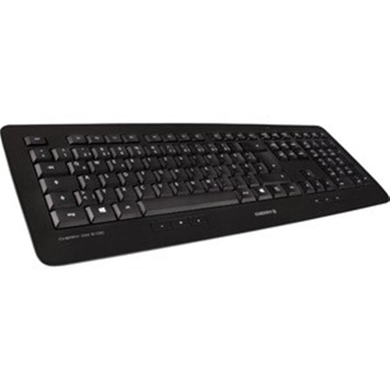 CHERRY DW 5100 toetsenbord RF Draadloos QWERTY Brits Engels Inclusief muis Zwart