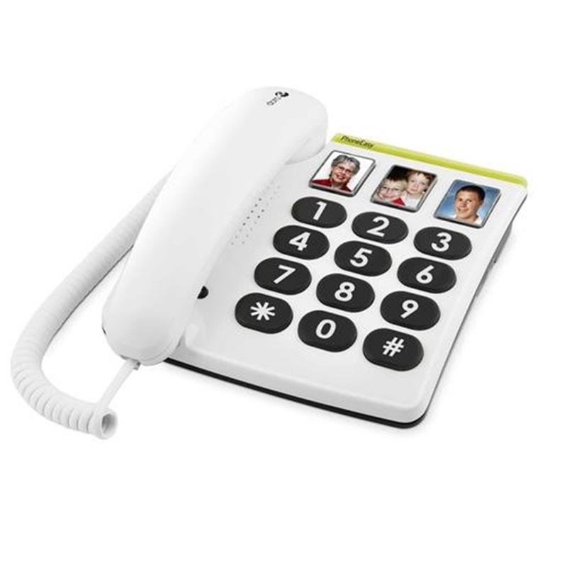 Doro PhoneEasy 331ph Analoge telefoon Wit