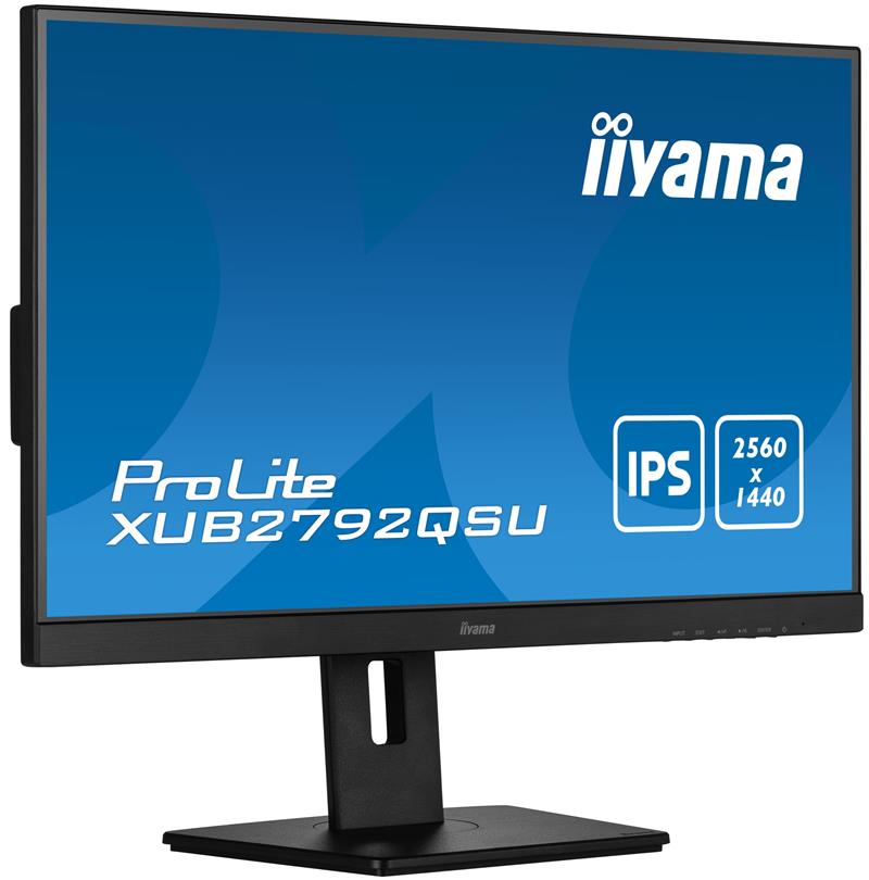 iiyama XUB2792QSU-B5 computer monitor 68,6 cm (27"") 2560 x 1440 Pixels Full HD LED Zwart