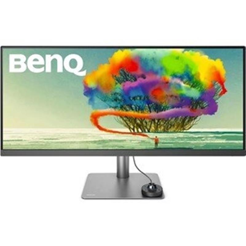 BenQ PD3420Q computer monitor 86,4 cm (34"") 3440 x 1440 Pixels Quad HD LED Grijs