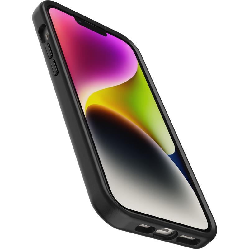 OtterBox OtterGrip Symmetry hoes voor iPhone 14 Plus voor MagSafe, valbestendig, beschermhoes met ingebouwde grip, 3x getest volgens militaire standaa