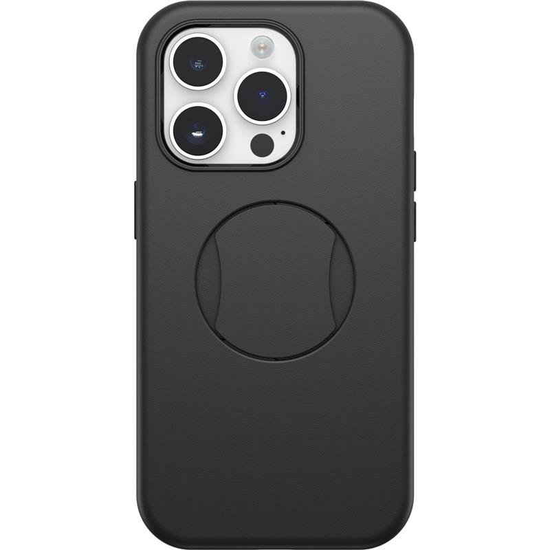OtterBox OtterGrip Symmetry hoes voor iPhone 14 Pro voor MagSafe, valbestendig, beschermhoes met ingebouwde grip, 3x getest volgens militaire standaar