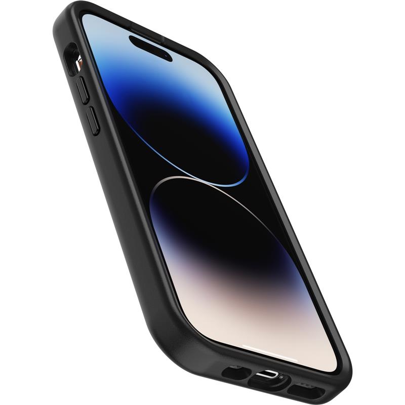 OtterBox OtterGrip Symmetry hoes voor iPhone 14 Pro voor MagSafe, valbestendig, beschermhoes met ingebouwde grip, 3x getest volgens militaire standaar