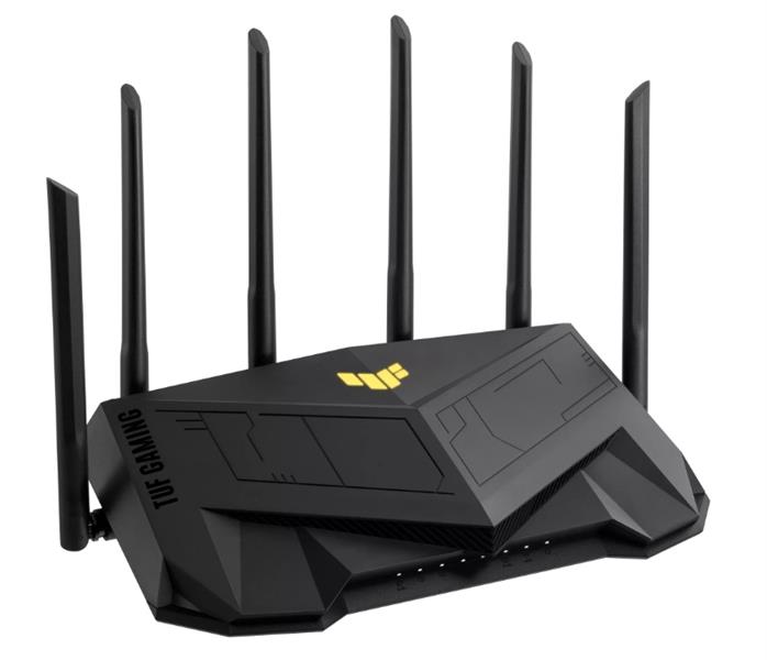 ASUS TUF Gaming AX6000 (TUF-AX6000) draadloze router Gigabit Ethernet Dual-band (2.4 GHz / 5 GHz) Zwart