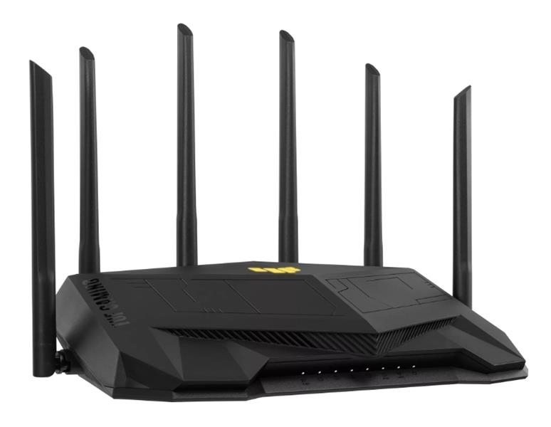 ASUS TUF Gaming AX6000 (TUF-AX6000) draadloze router Gigabit Ethernet Dual-band (2.4 GHz / 5 GHz) Zwart