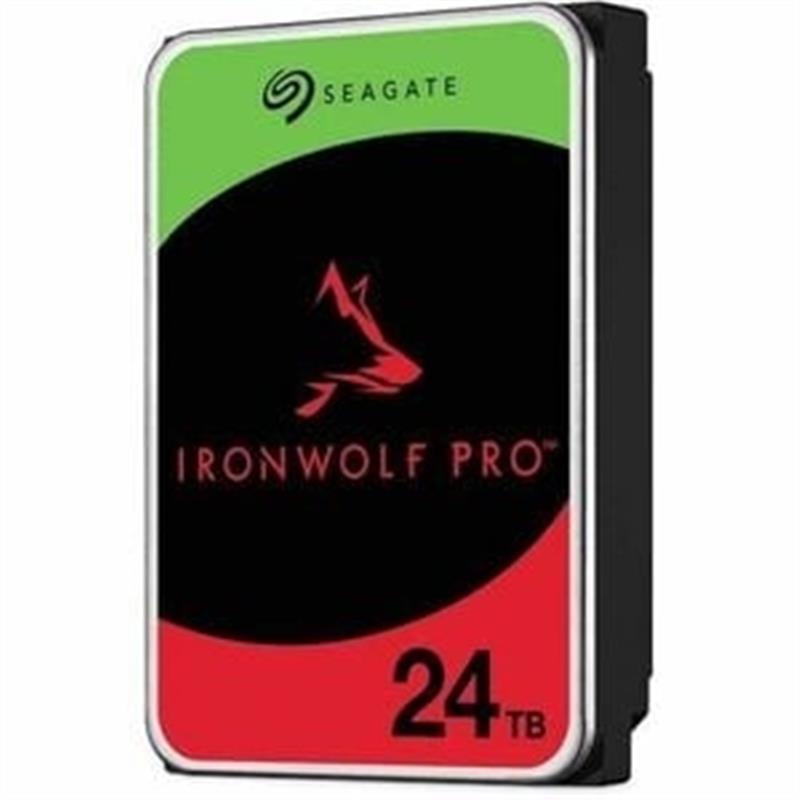 Seagate IronWolf Pro ST24000NT002 interne harde schijf 3.5"" 24 TB SATA III