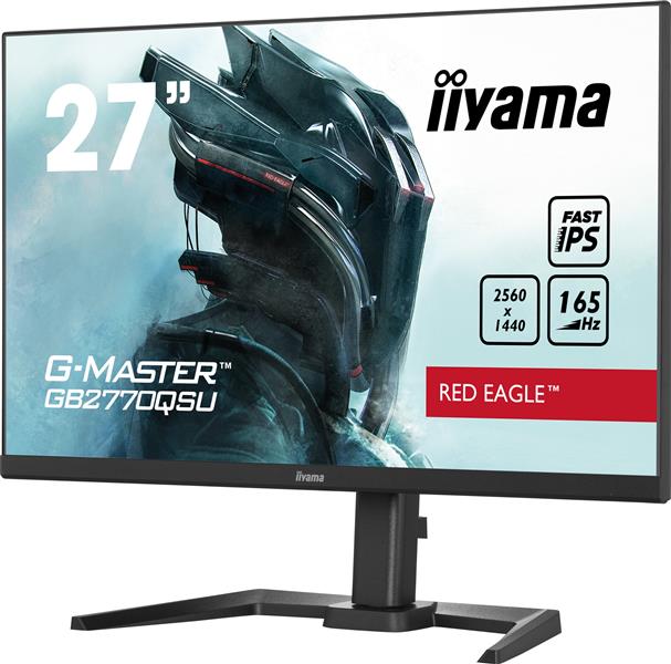 iiyama G-MASTER GB2770QSU-B5 computer monitor 68,6 cm (27"") 2560 x 1440 Pixels Wide Quad HD LED Zwart