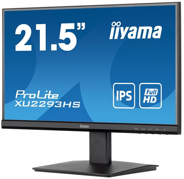 iiyama ProLite XU2293HS-B5 computer monitor 54,6 cm (21.5"") 1920 x 1080 Pixels Full HD LED Touchscreen Zwart