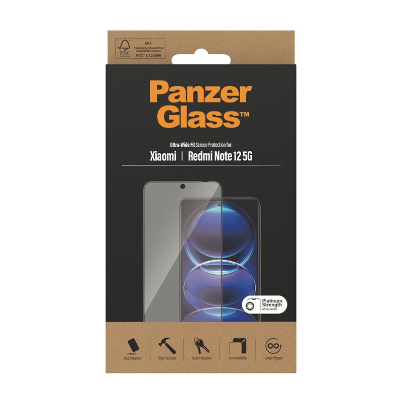 PanzerGlass 8053 scherm- & rugbeschermer voor mobiele telefoons Doorzichtige schermbeschermer Xiaomi 1 stuk(s)