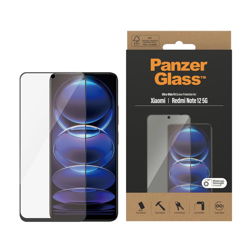 PanzerGlass 8053 scherm- & rugbeschermer voor mobiele telefoons Doorzichtige schermbeschermer Xiaomi 1 stuk(s)